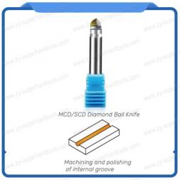 MCD SCD Diamond Ball Mill Knife