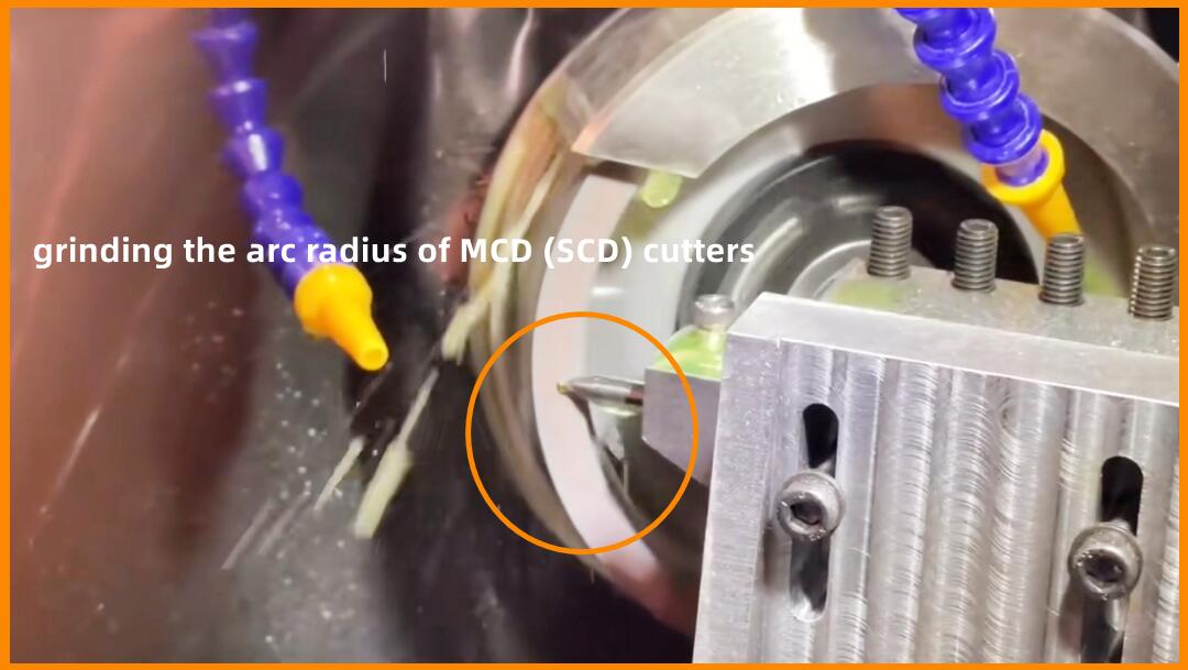 grinding the acr radius of MCD SCD cutters with vitrified diamond wheels.jpg