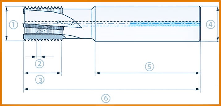 Drawing of PCD Thread Milling Cutter .png