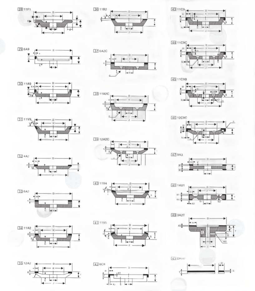 1  2 drawing of diamond and cbn grinding wheels_副本.png